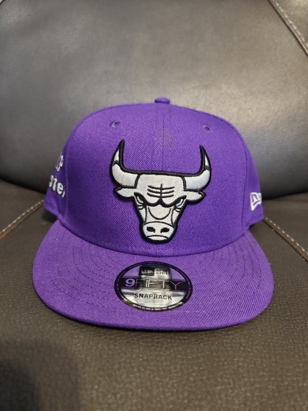 Chicago Bulls  New Era 9Fifty Snapback Hat Purple Adult